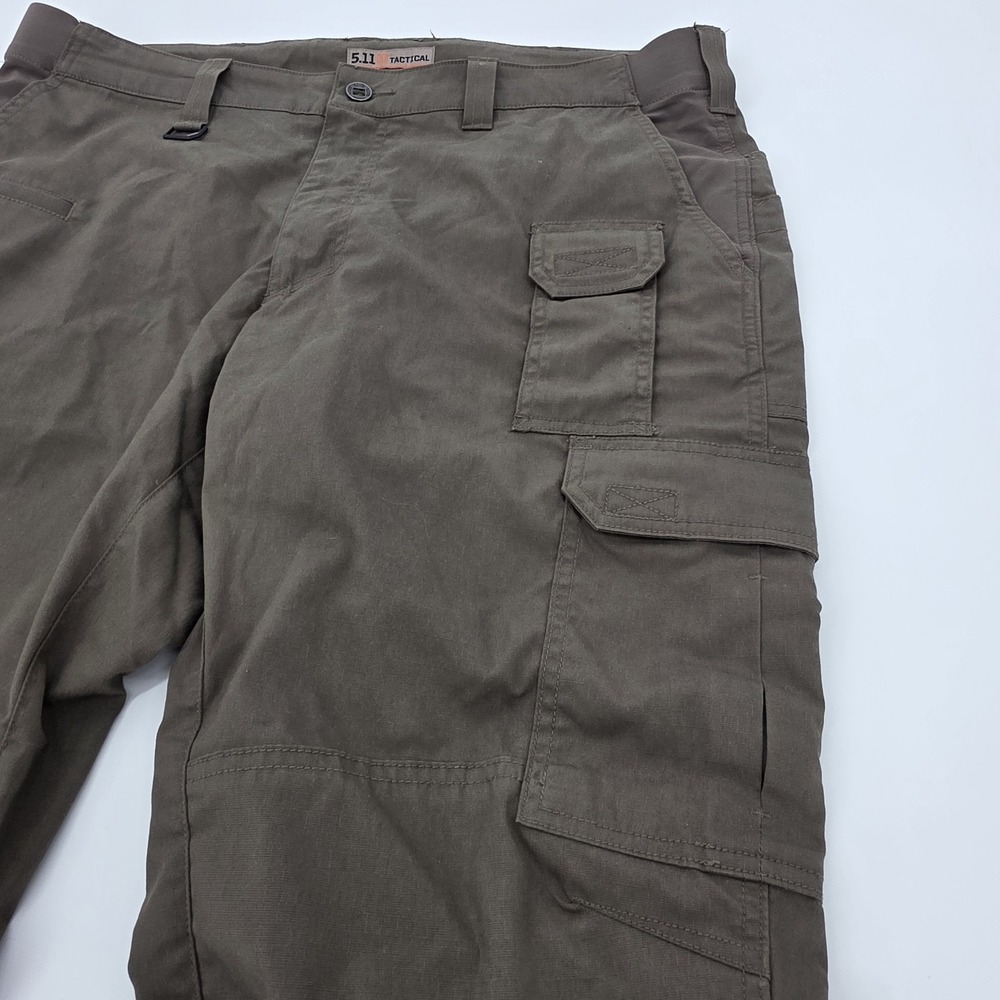 5.11 Tactical ABR Cargo Pants Mens 38x30 Olive Green Work Tactical Outdoor - Picture 5 of 11